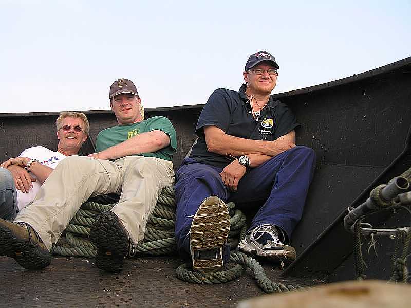 Arjenne,Rene en hielke al vijf jaar Skeg team